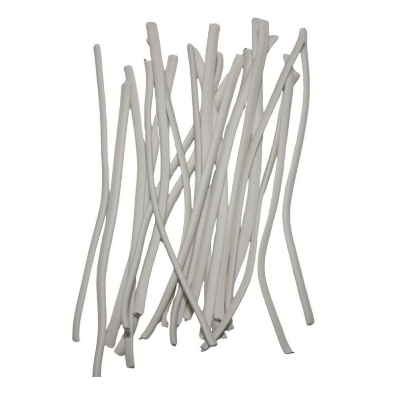 Fechinho Plastico Branco 8cm - Pacote Com 1Kg