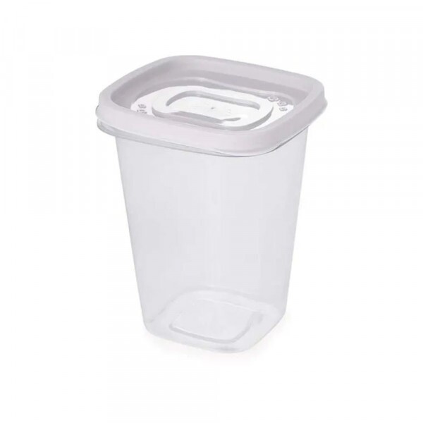 Pote Clic Quadrado 1,7l Plasutil Pote Clic Quadrado 1,7l Plasutil