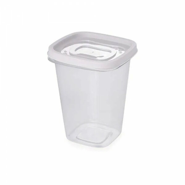 Pote Clic Quadrado 950ml Plasutil