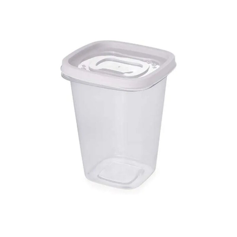 Pote Clic Quadrado 950ml Plasutil