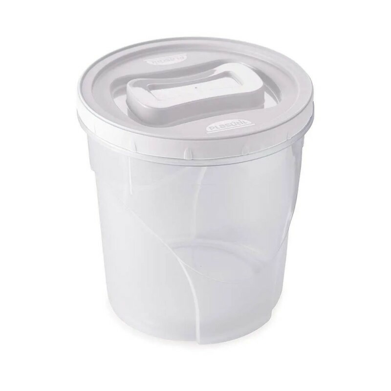 Pote Clic Redondo Rosca 4,5L Plasutil Pote Clic Redondo Rosca 4,5L Plasutil
