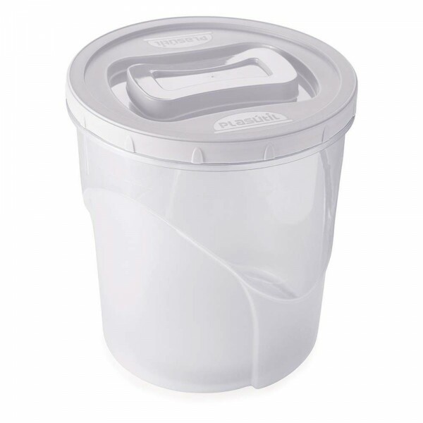 Pote Clic Redondo Rosca 7,6l Plasutil Pote Clic Redondo Rosca 7,6l Plasutil