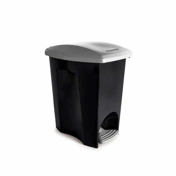 Lixeira Com Pedal Ecoblack 7L Plasutil