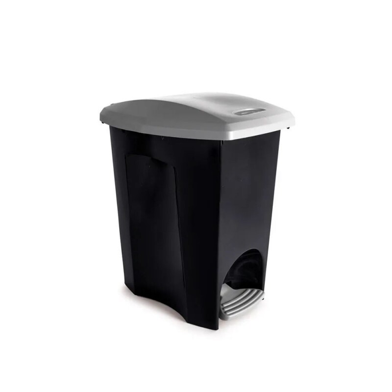 Lixeira Com Pedal Ecoblack 7L Plasutil