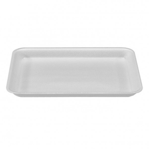 BR-03 Bandeja De Isopor Rasa Branca Com 400 Unidades Bom Apetite BR-03 Bandeja De Isopor Rasa Branca Com 400 Unidades Bom Apetite