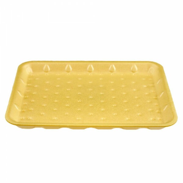 BRA-03AM - Bandeja Rasa Absorvente Amarela 183x240x20mm Bom Apetite - Fardo Com 400 Unidades BRA-03AM - Bandeja Rasa Absorvente Amarela 183x240x20mm Bom Apetite - Fardo Com 400 Unidades