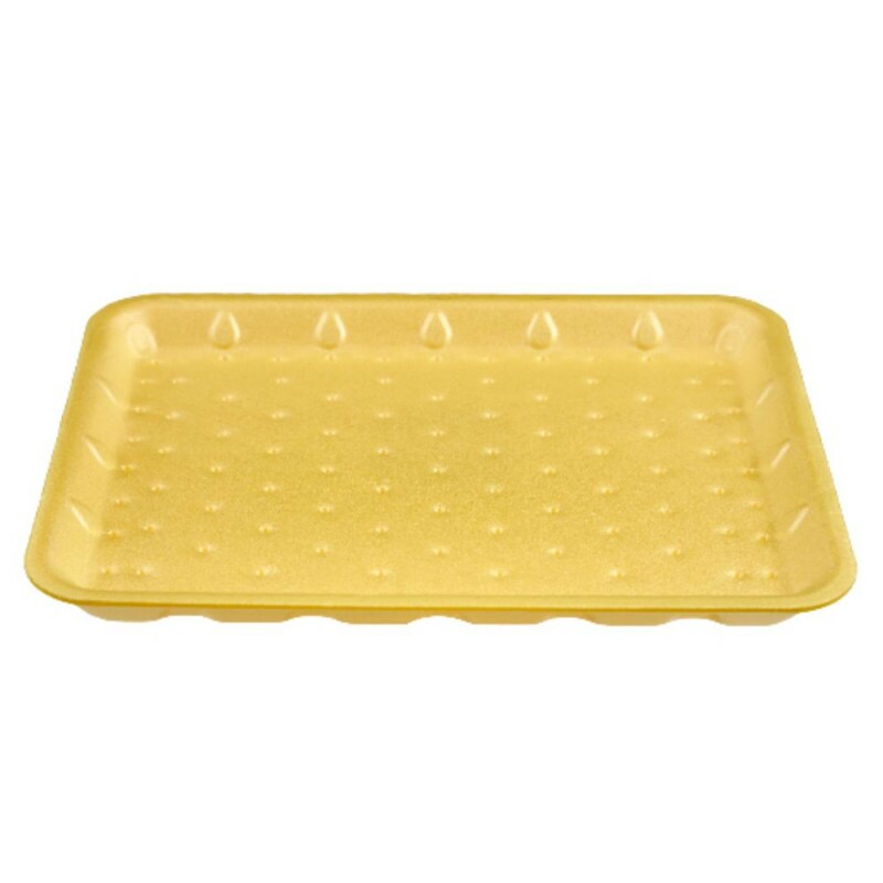 BRA-03AM - Bandeja Rasa Absorvente Amarela 183x240x20mm Bom Apetite - Fardo Com 400 Unidades BRA-03AM - Bandeja Rasa Absorvente Amarela 183x240x20mm Bom Apetite - Fardo Com 400 Unidades