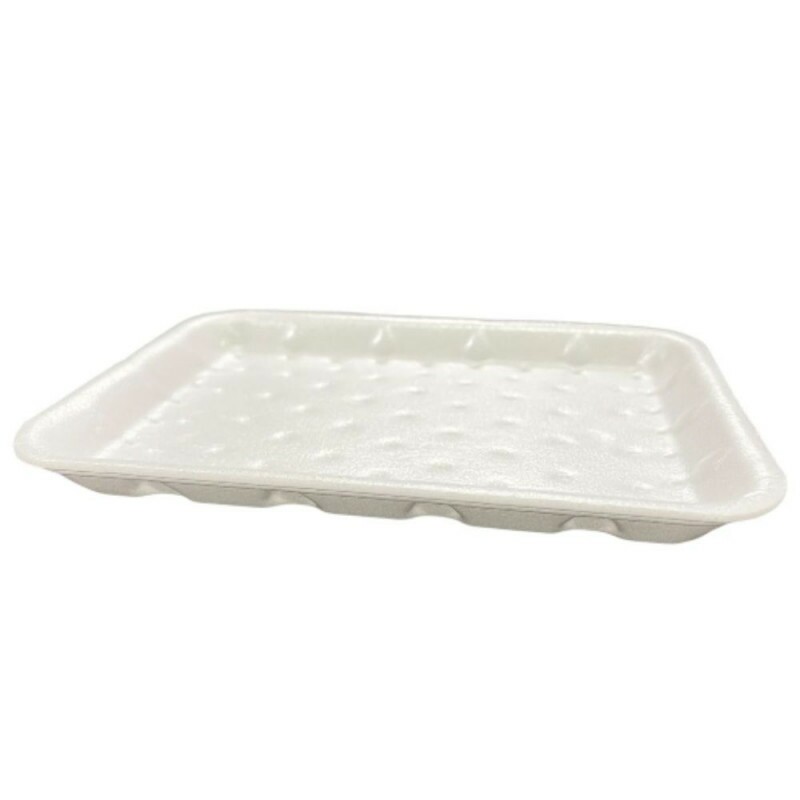 BRA-02 - Bandeja Rasa Absorvente Branca 145x210x20mm Bom Apetite - Fardo Com 400 Unidades BRA-02 - Bandeja Rasa Absorvente Branca 145x210x20mm Bom Apetite - Fardo Com 400 Unidades