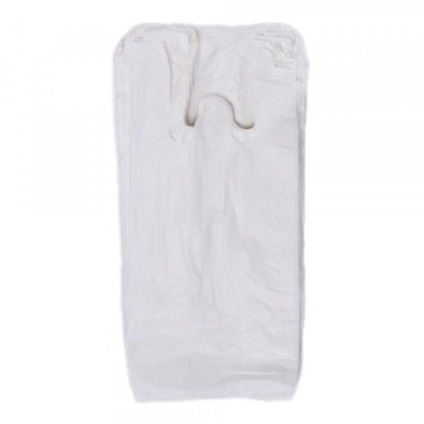 Sacola Plastica Branca Fina 25X35 RJ - Pacote Com 1000 Unidades