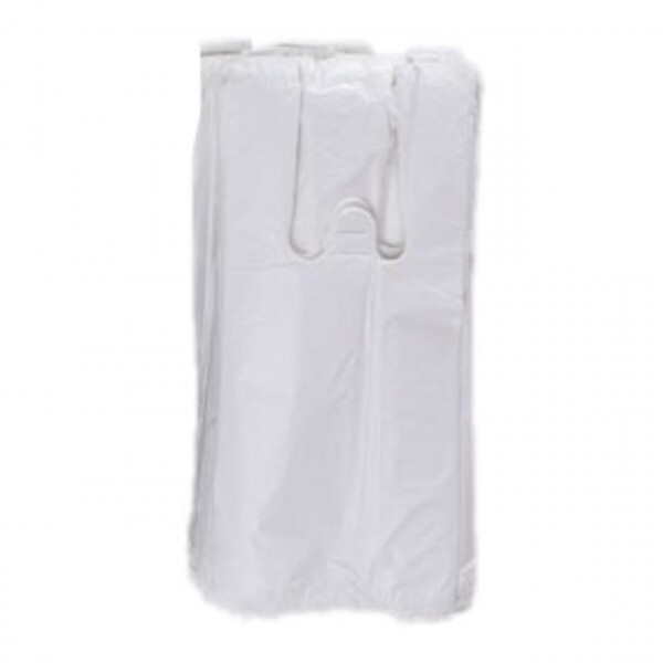 Sacola Plastica Branca Fina 25X35 RJ - Pacote Com 1000 Unidades