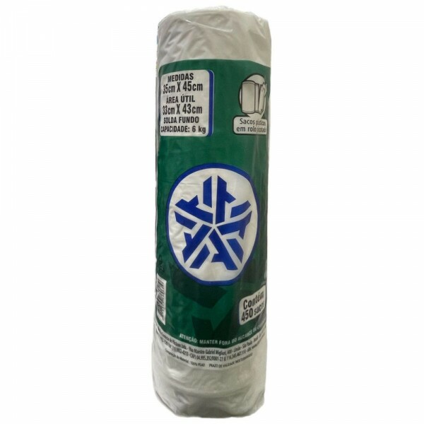 Bobina Saco Picotado 35X45 - Rolo Com 450 Sacos Bobina Saco Picotado 35X45 - Rolo Com 450 Sacos