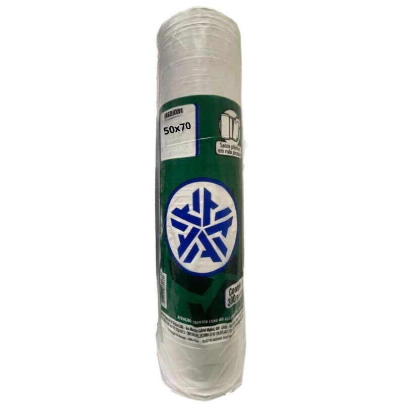 Bobina Saco Picotado 50X70 - Rolo Com 300 Sacos Bobina Saco Picotado 50X70 - Rolo Com 300 Sacos