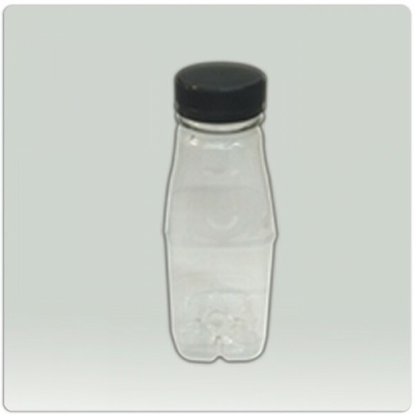 Garrafa PET 300ml Com Tampa - Pacote Com 100 Unidades