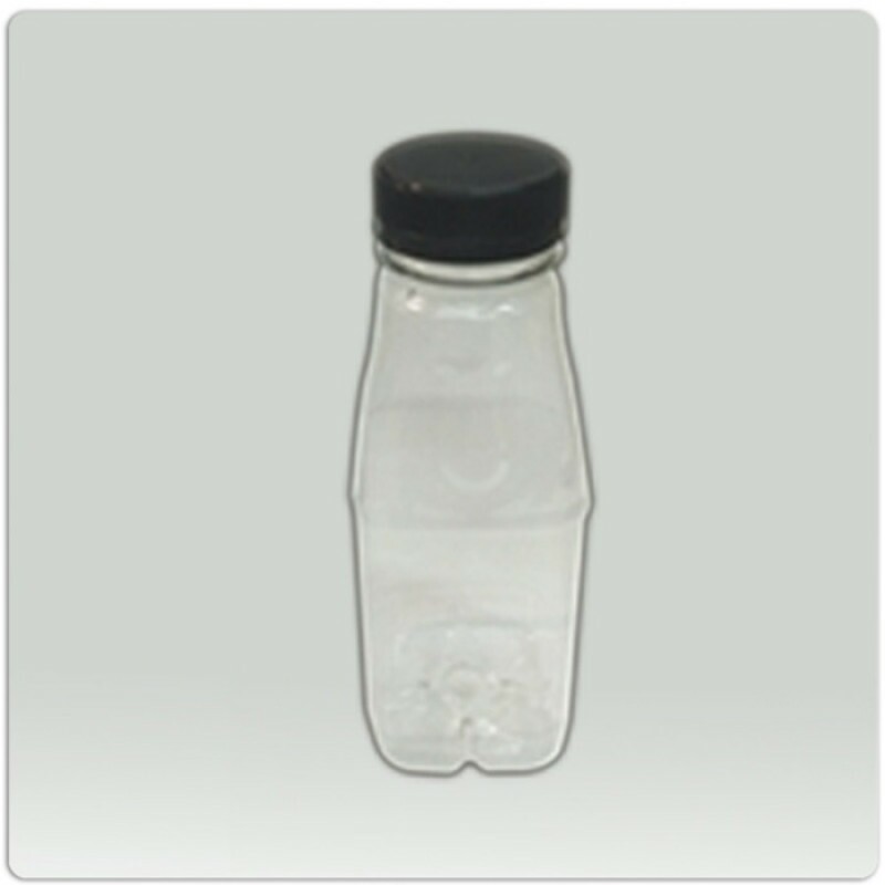 Garrafa PET 300ml Com Tampa - Pacote Com 100 Unidades