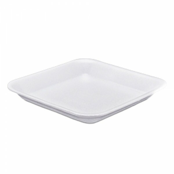 TRL-01 - Bandeja Quadrada Isopor Branca 150X150X18mm Totalplast - Fardo Com 400 Unidades TRL-01 - Bandeja Quadrada Isopor Branca 150X150X18mm Totalplast - Fardo Com 400 Unidades