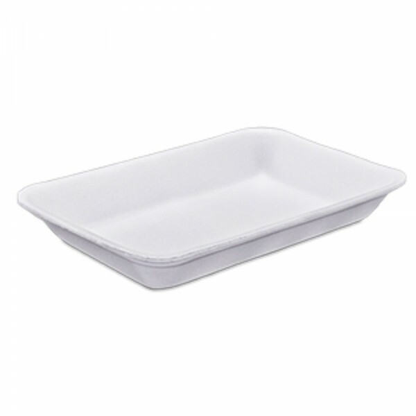 TFL-02 - Bandeja Isopor Funda Retangular 210x140x28mm Totalplast - Fardo Com 400 Unidades