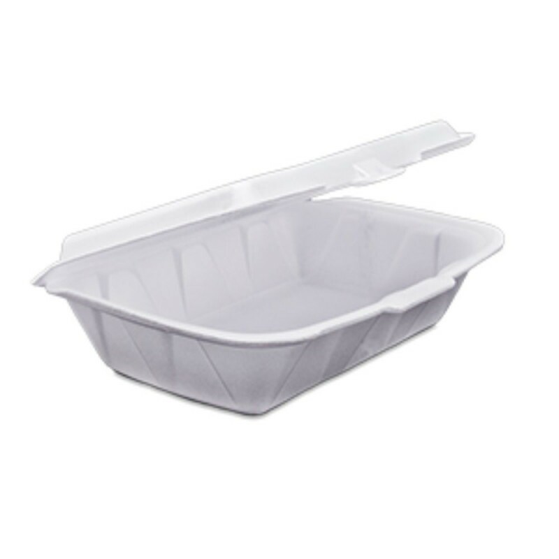 TH-101 - Hamburgueira Maleta Isopor 235X160X75mm Totalplast - Fardo Com 200 Unidades
