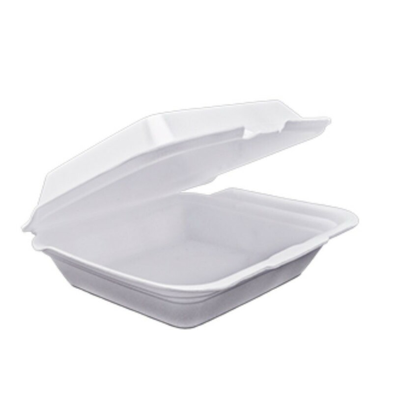 TH-200 - Hamburgueira Maleta Isopor Totalplast  - Fardo Com 200 Unidades