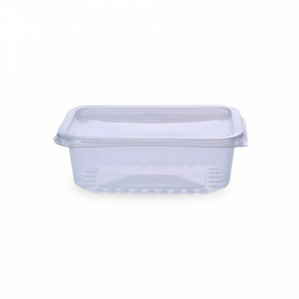 Pote PP Retangular Com Tampa 500ml Totalplast - Pacote Com 24 Conjuntos Pote PP Retangular Com Tampa 500ml Totalplast - Pacote Com 24 Conjuntos