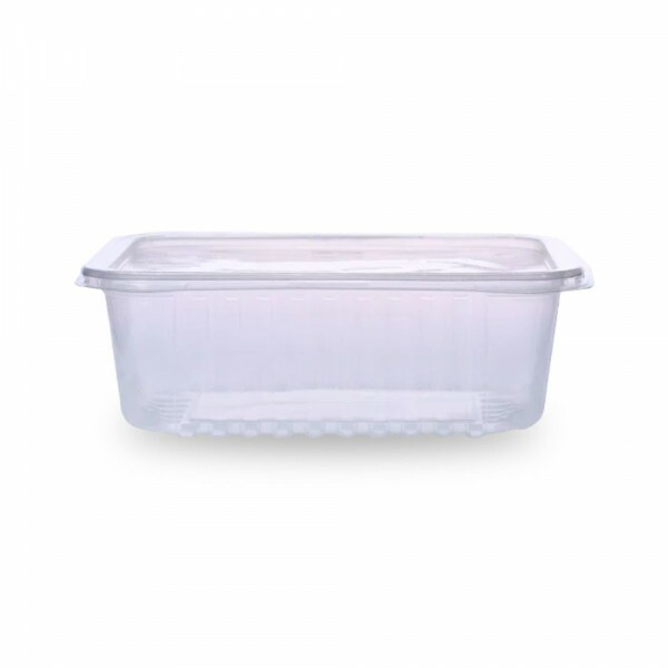 Pote PP Retangular Com Tampa 1000ml Totalplast - Pacote Com 24 Conjuntos Pote PP Retangular Com Tampa 1000ml Totalplast - Pacote Com 24 Conjuntos