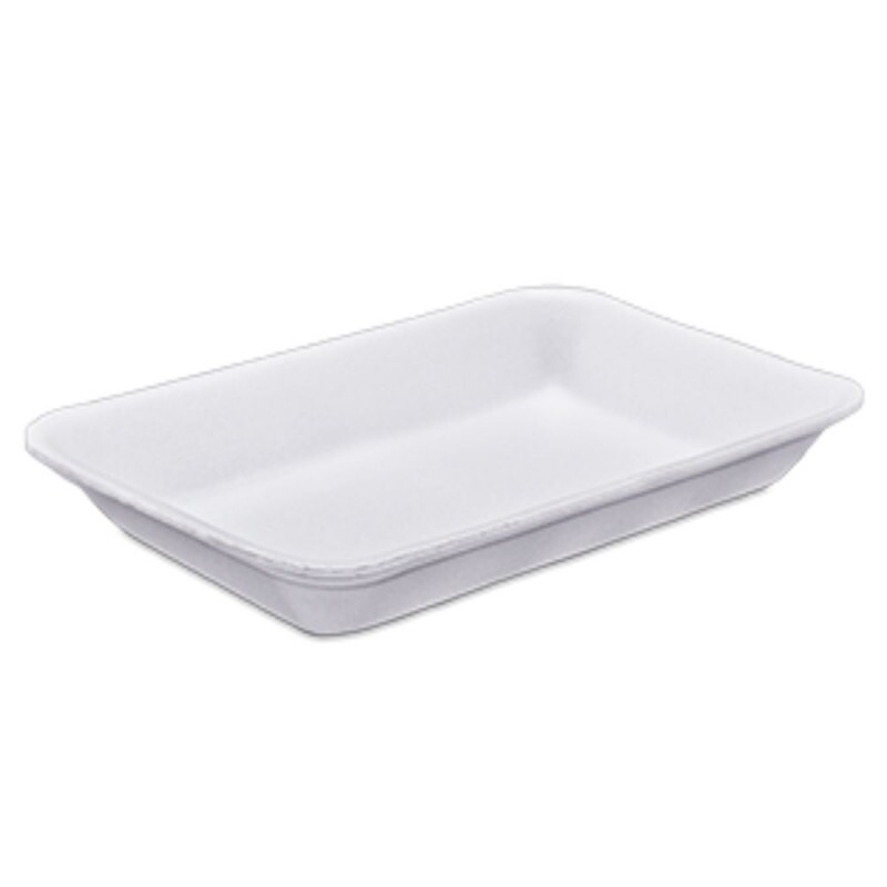 TF-20 - Bandeja Isopor Funda Retangular Totalplast - Fardo Com 100 Unidades
