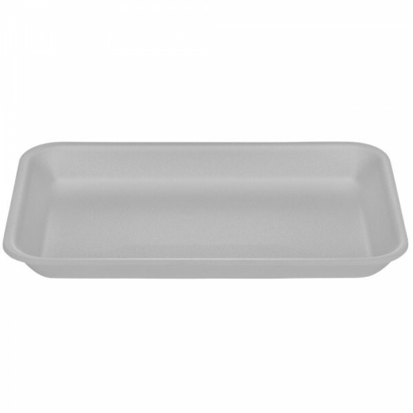 BR-02 Bandeja De Isopor Rasa Branca Com 400 Unidades Bom Apetite