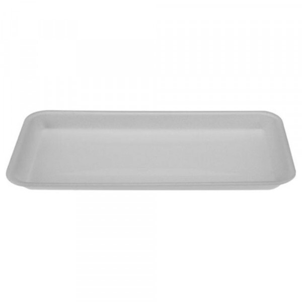 BR-04 Bandeja De Isopor Rasa Branca Com 400 Unidades Bom Apetite BR-04 Bandeja De Isopor Rasa Branca Com 400 Unidades Bom Apetite