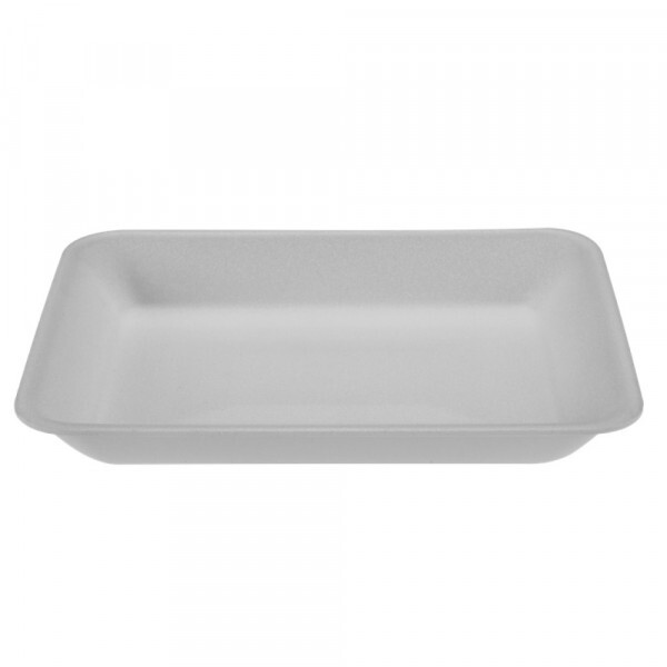 BF-03 Bandeja De Isopor Funda Branca Com 400 Unidades Bom Apetite