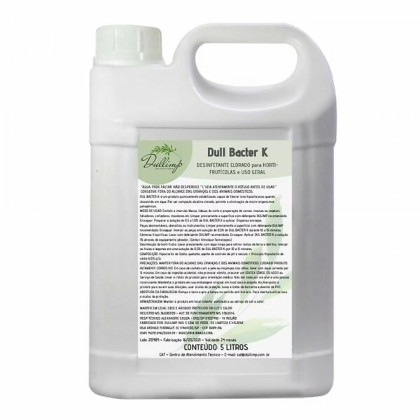 Sanitizante Líquido DUL BACTER K Dullimp 5 litros