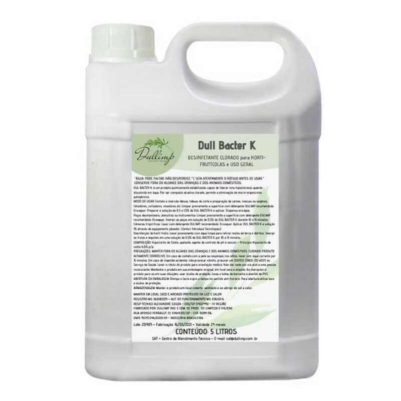 Sanitizante Líquido DUL BACTER K Dullimp 5 litros