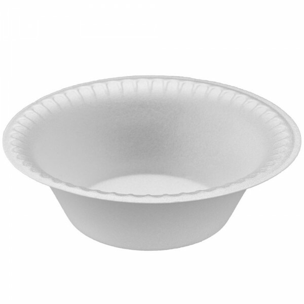 BPF-15 Cumbuca De Isopor 15cm Branca Com 300 Unidades Bom Apetite