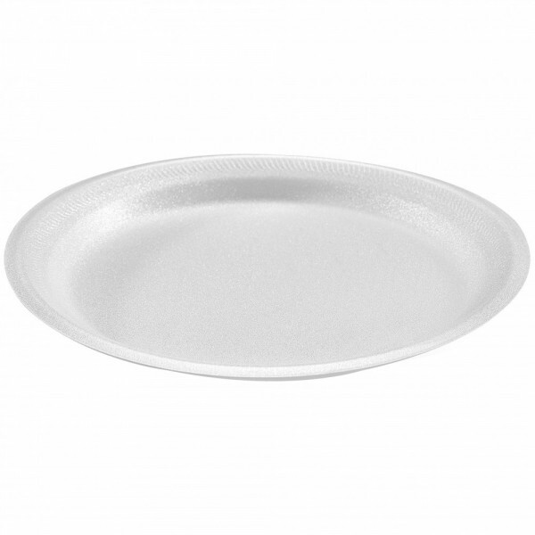 BPR-23 Prato De Isopor 23cm Branco Com 250 Unidades Bom Apetite