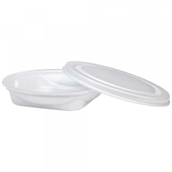 Conjunto PT-100Q - Marmita Com Tampa 500ml Copobras - Fardo Com 100 Conjuntos Conjunto PT-100Q - Marmita Com Tampa 500ml Copobras - Fardo Com 100 Conjuntos