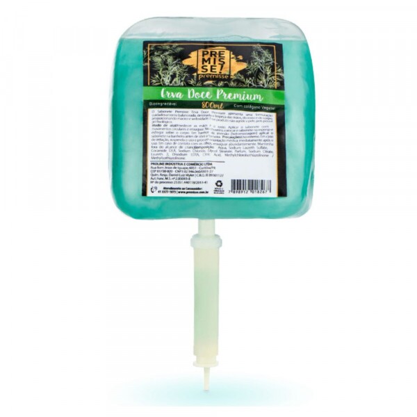 Sabonete Liquido Refil Erva Doce Premium Premisse - 800 ml