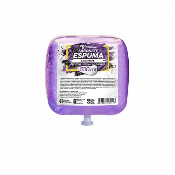 Sabonete Refil Espuma Sensitive Invoq Premisse - 600ml