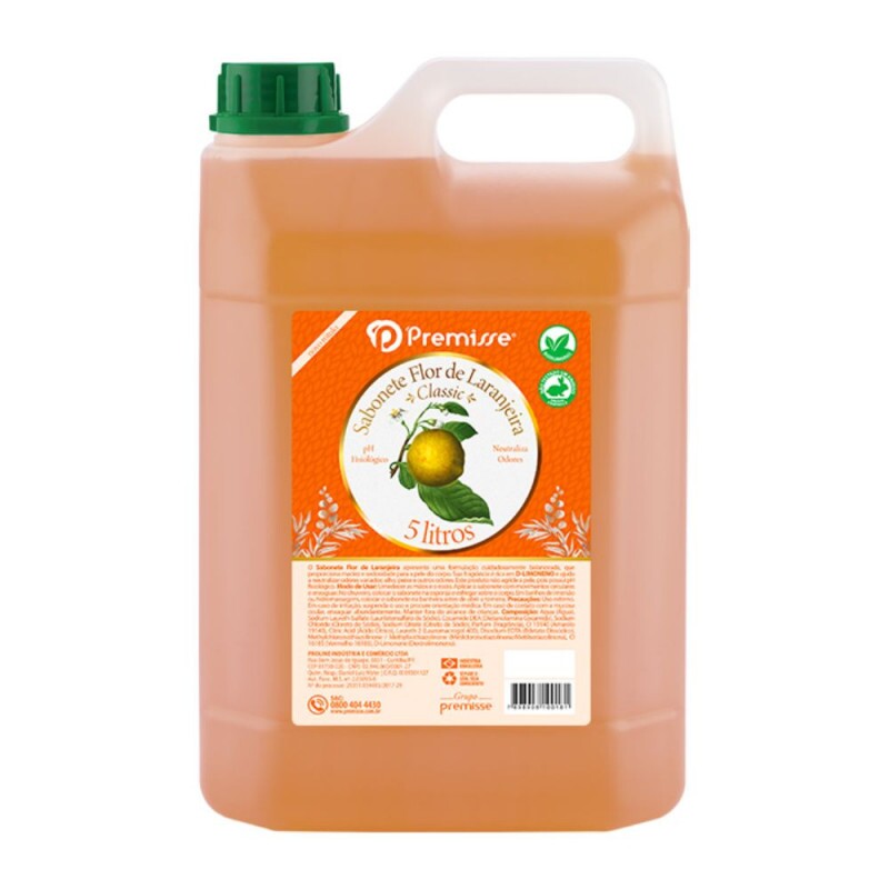 Sabonete Líquido Premisse Flor De Laranjeira - 5 Litros