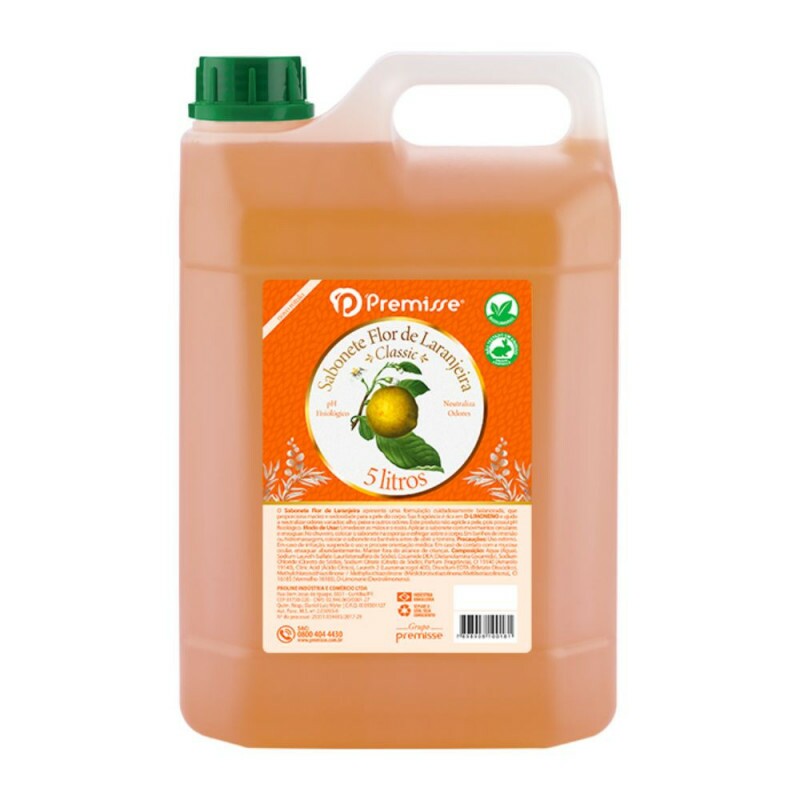 Sabonete Líquido Premisse Flor De Laranjeira - 5 Litros Sabonete Líquido Premisse Flor De Laranjeira - 5 Litros