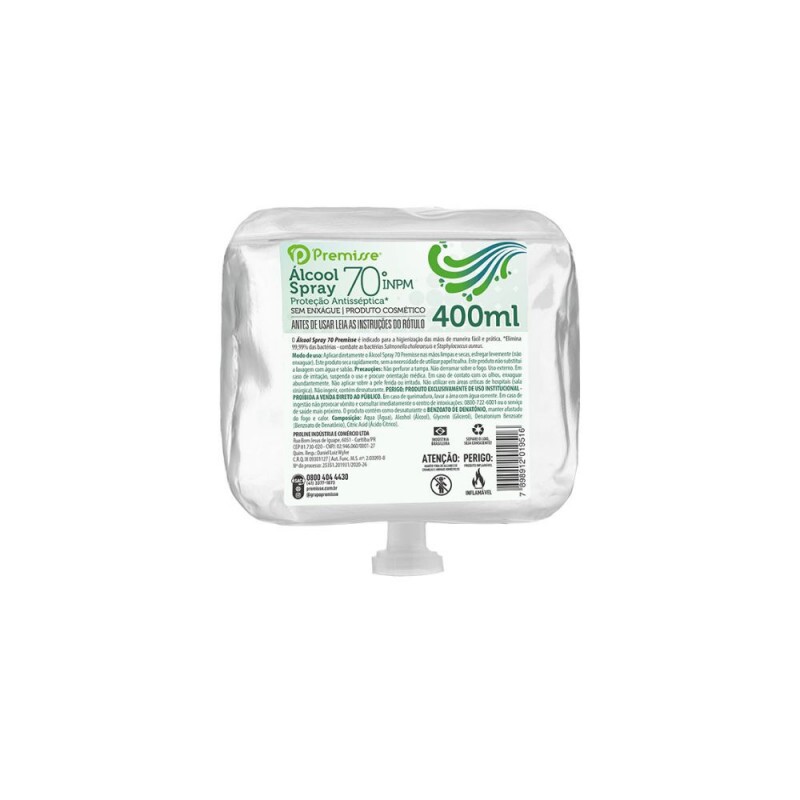 Refil Spray Antisseptico Clean Premisse - 400ml Refil Spray Antisseptico Clean Premisse - 400ml
