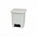 Lixeira Branca 15l Com Pedal