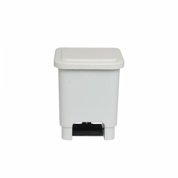 Lixeira Branca 15l Com Pedal