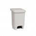 Lixeira Branca 25l Com Pedal