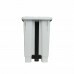 Lixeira Branca 50l Com Pedal