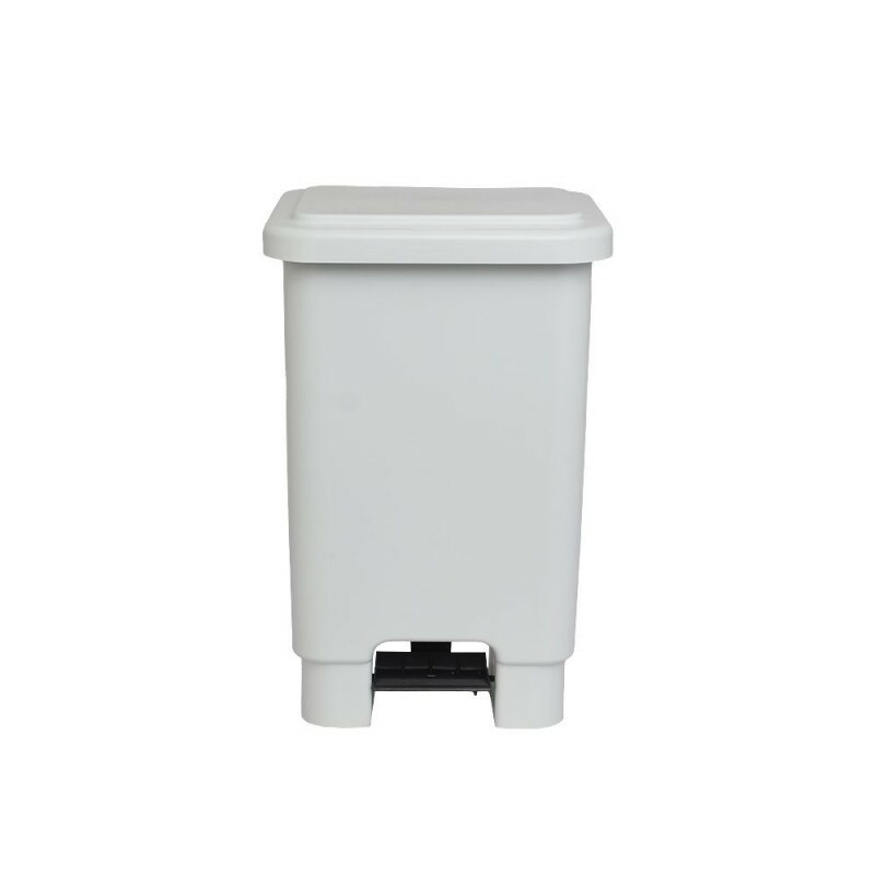 Lixeira Branca 50l Com Pedal
