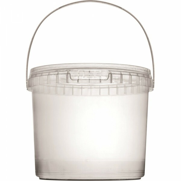 Balde Com Lacre 3,2L Plastilania - Pacote Com 05 Unidades Balde Com Lacre 3,2L Plastilania - Pacote Com 05 Unidades