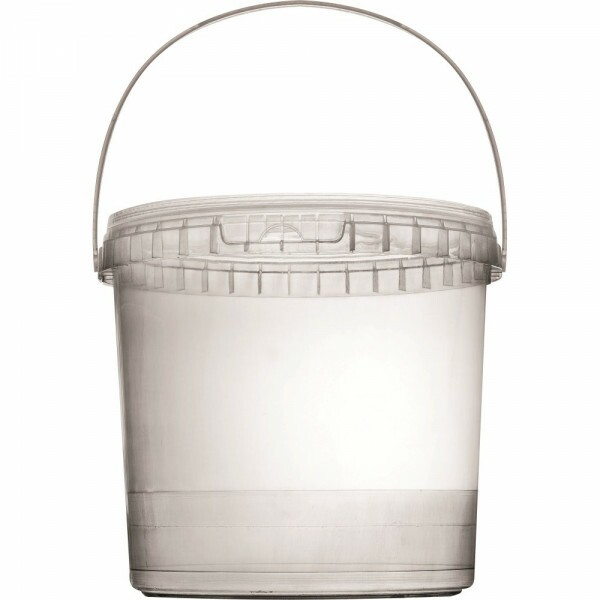 Balde Com Lacre 3,6L Plastilania - Pacote Com 05 Unidades