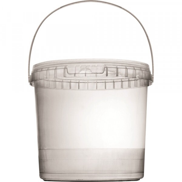 Balde Com Lacre 3,6L Plastilania - Pacote Com 05 Unidades Balde Com Lacre 3,6L Plastilania - Pacote Com 05 Unidades