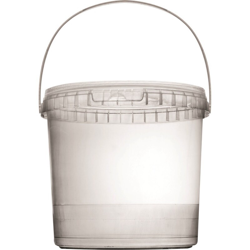 Balde Com Lacre 3,6L Plastilania - Pacote Com 05 Unidades Balde Com Lacre 3,6L Plastilania - Pacote Com 05 Unidades