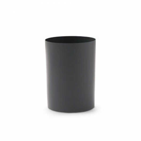 Cesto Para Lixo Redondo Sem Tampa 15l Preto