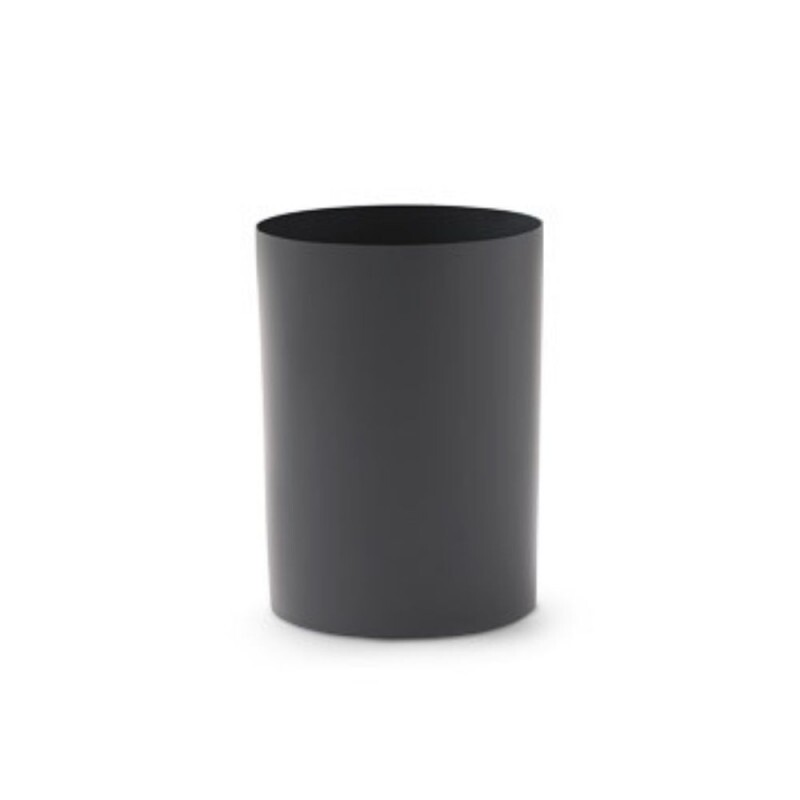 Cesto Para Lixo Redondo Sem Tampa 15l Preto