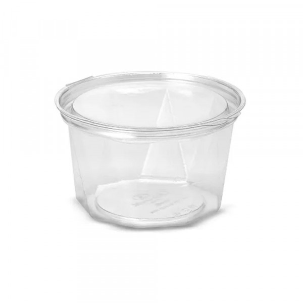 G 800 D  - Pote Redondo Tampa Articulada 1000ml  Galvanotek - Caixa Com 200 Unidades